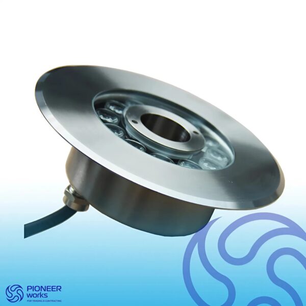 9W LED Colorful Fountain Spotlight with Remote