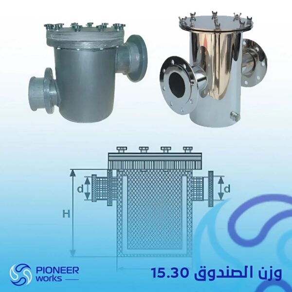 PVC Flange Pre-Filters (strainer)